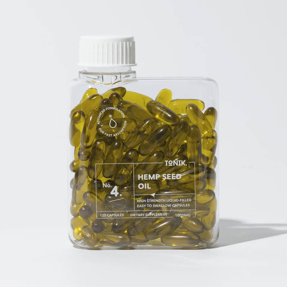Tonik No.4 Hemp Seed Oil Capsules