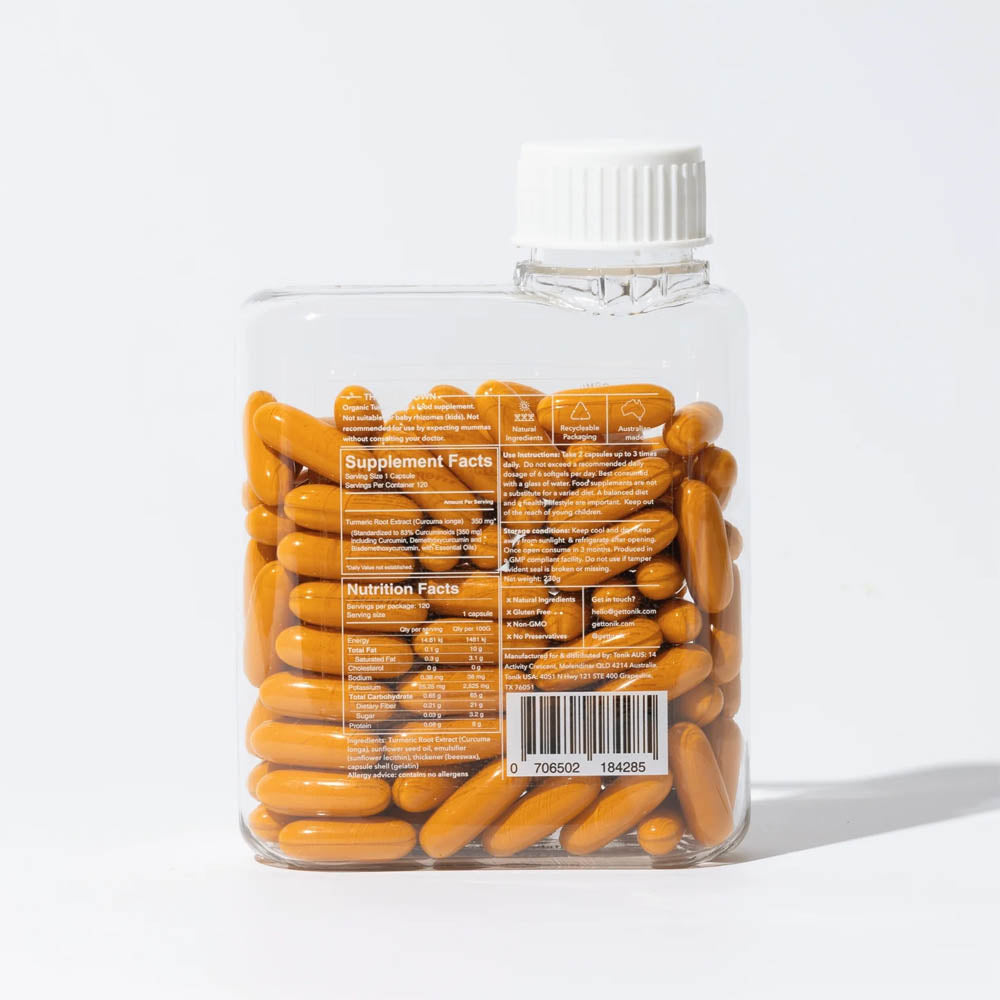 Tonik No.3 Turmeric Capsules