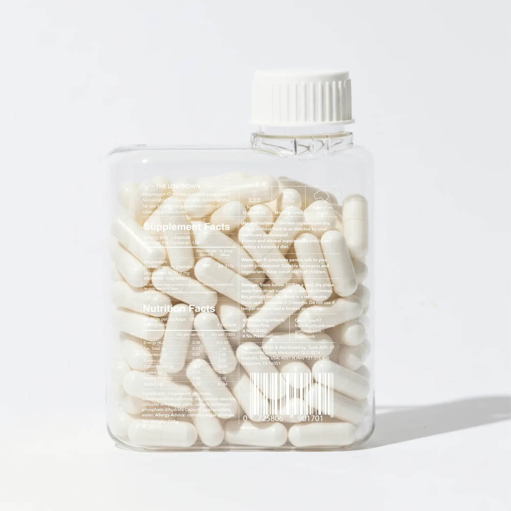 Tonik Magnesium Glycinate Capsules
