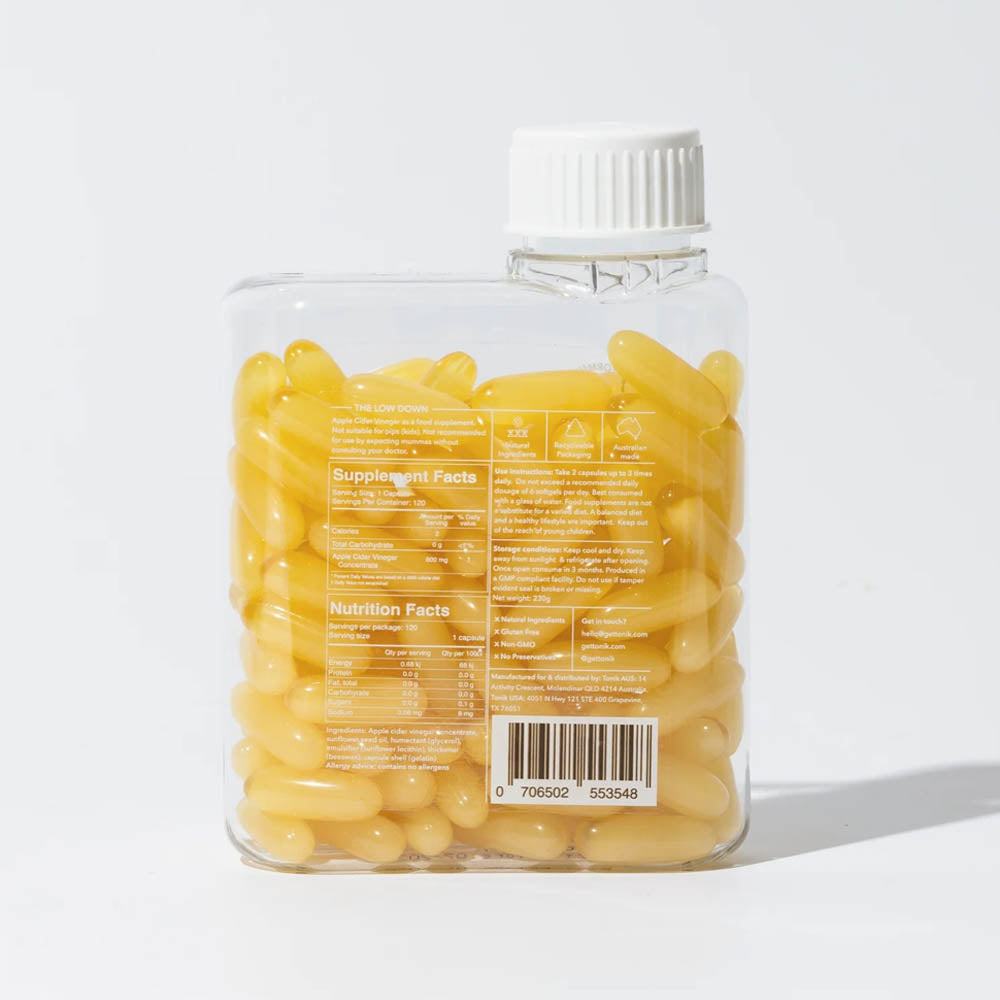 Tonik No.2 Apple Cider Vinegar Capsules
